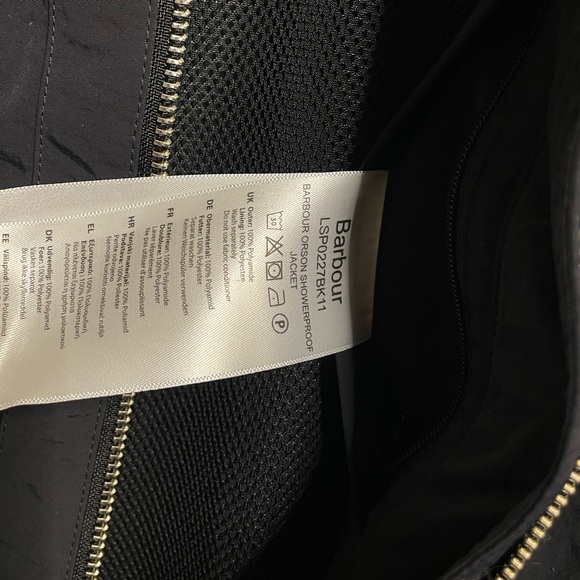 Barbour Orson Showerproof Hooded Jacket - Picture 9 of 9